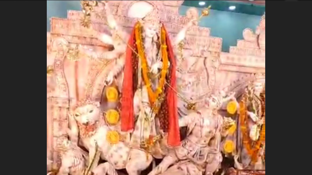 Mata Durga ke BH pand Murti Darshan Karen viral video #viral video