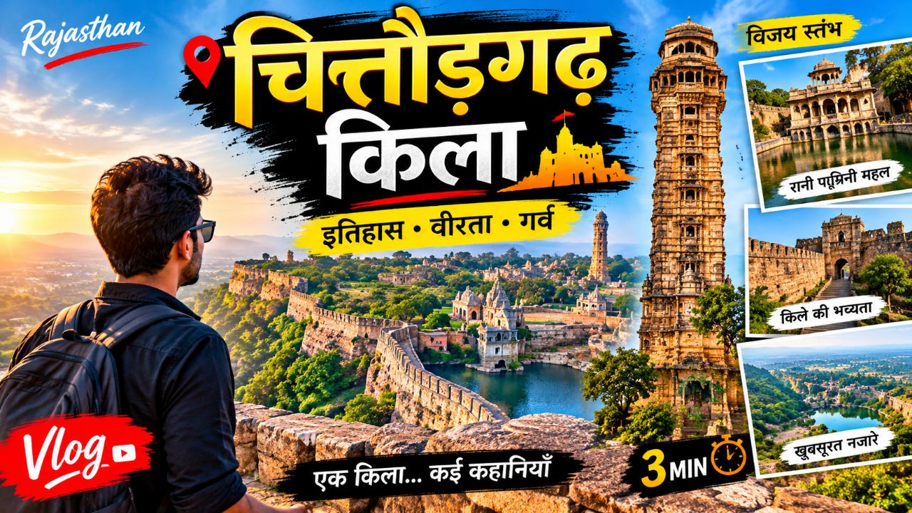 Chittorgarh किले की अनसुनी कहानी || vlog video || Theway