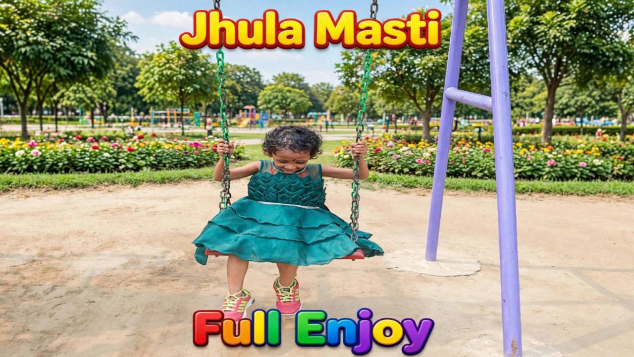 Cute Baby Outing Kids Playing  VIRAL video  #ParkMasti, #BabyFun, #CuteKids