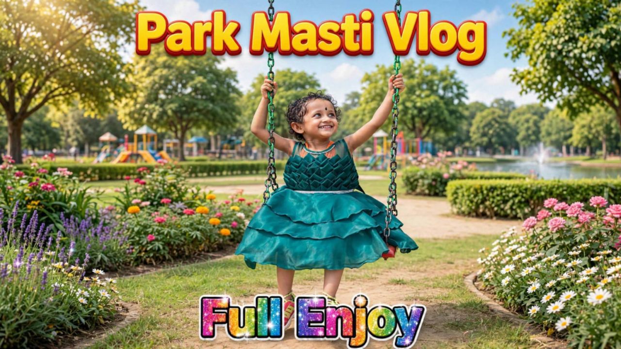 masti top funny Baby Park Vlog Cute Baby viral video #BabyParkVideo, #ParkVlog, #CuteBaby