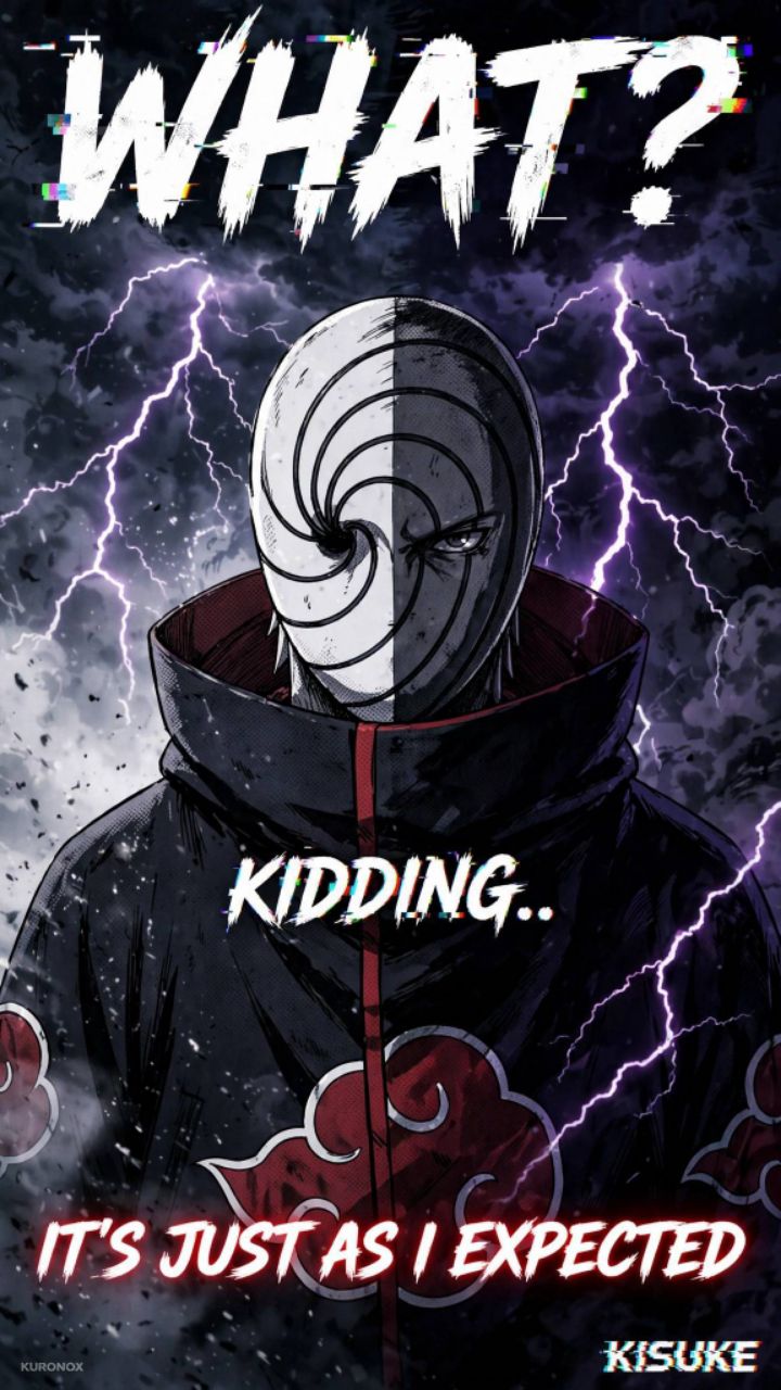 WHAT? I DON'T BELIEVE IT - KIDDING.. IT'S JUST AS I EXPECTED 💀 Obito Edit