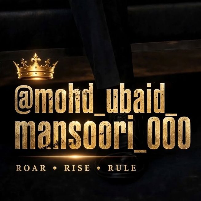 MOHD UBAID MANSOORI on Bideo
