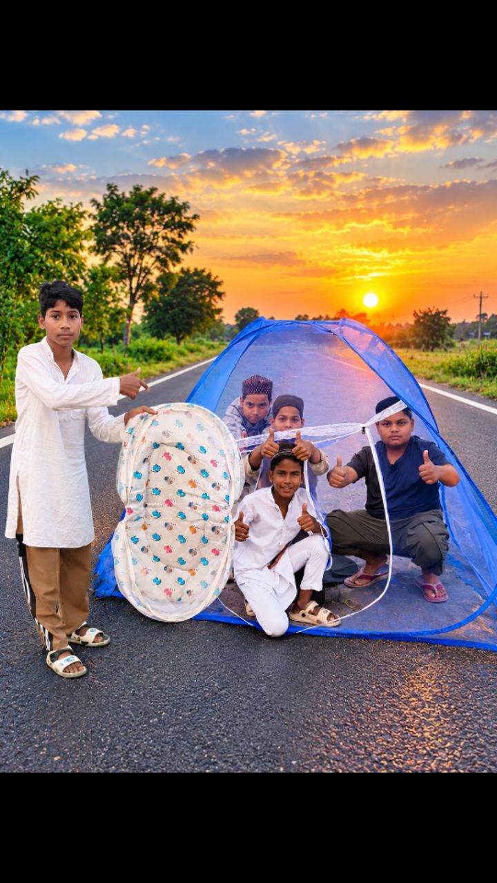 Amr 2 Ta Bedding Set Mosquito net with Baby Mosquito net unboxing#Short​