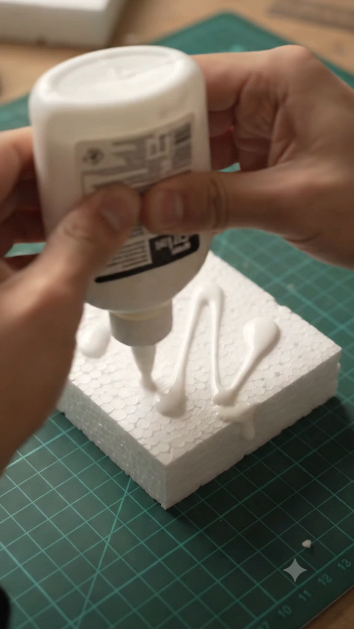 😱 Amazing DIY Bike Making From Thermocol 🏍️🔥 #Shorts