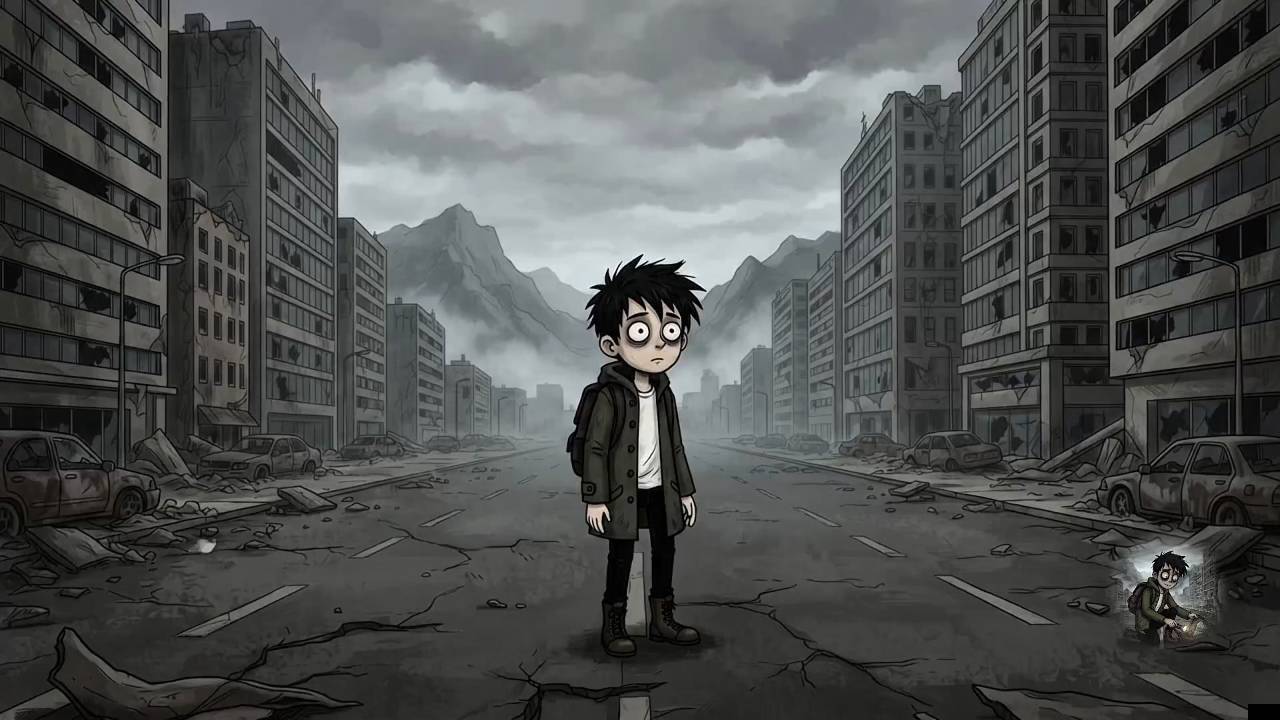 Alone in an Abandoned City | Survival Story 🏙️🔥
