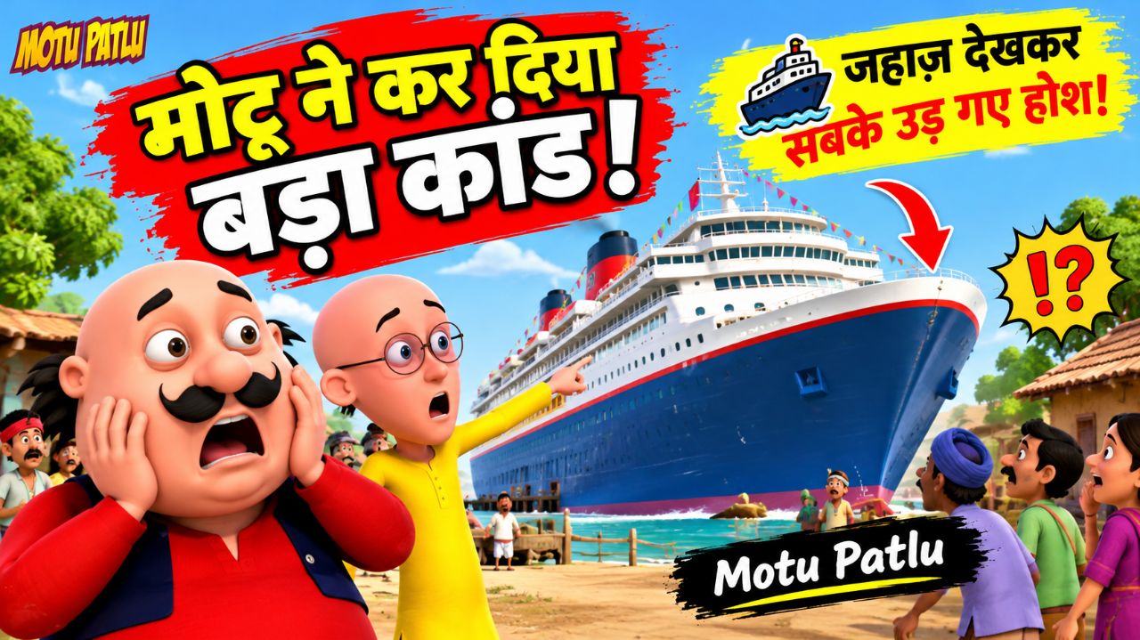 😱 मोटू ने कर दिया बड़ा कांड! 😂 | Motu Patlu Cartoon