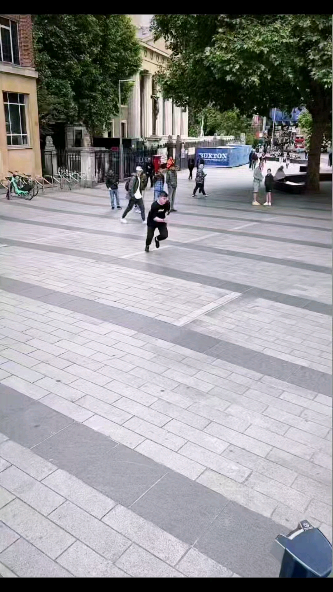Women jump