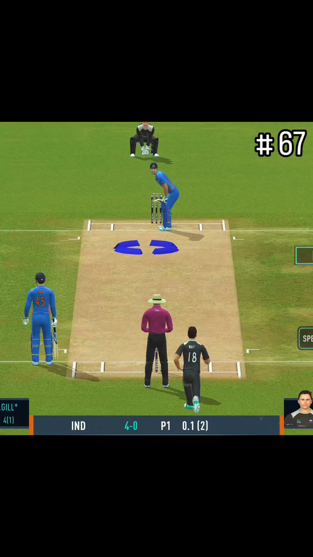🏏 Last Ball पर क्या हुआ 😱🔥 | Cricket Game की खतरनाक Bowling 🎮 | #shorts