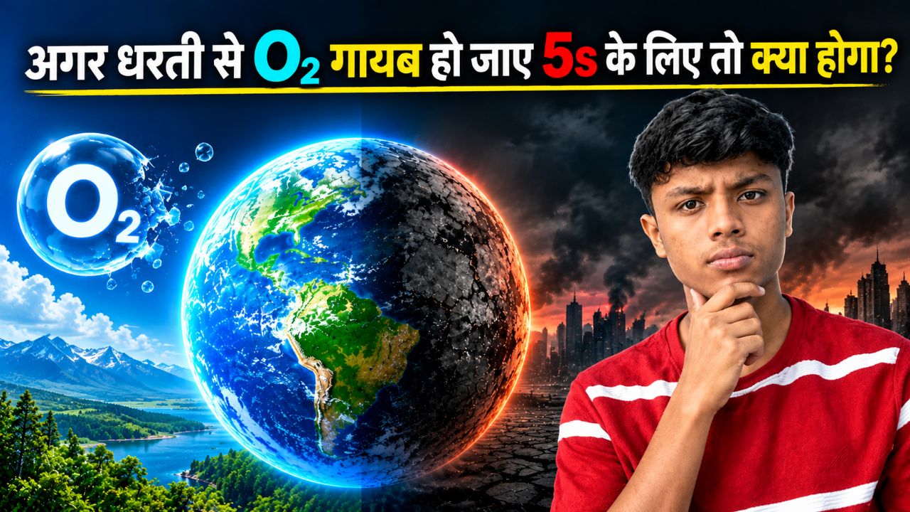 What If Earth Lost Oxygen for 5 Seconds 😨
