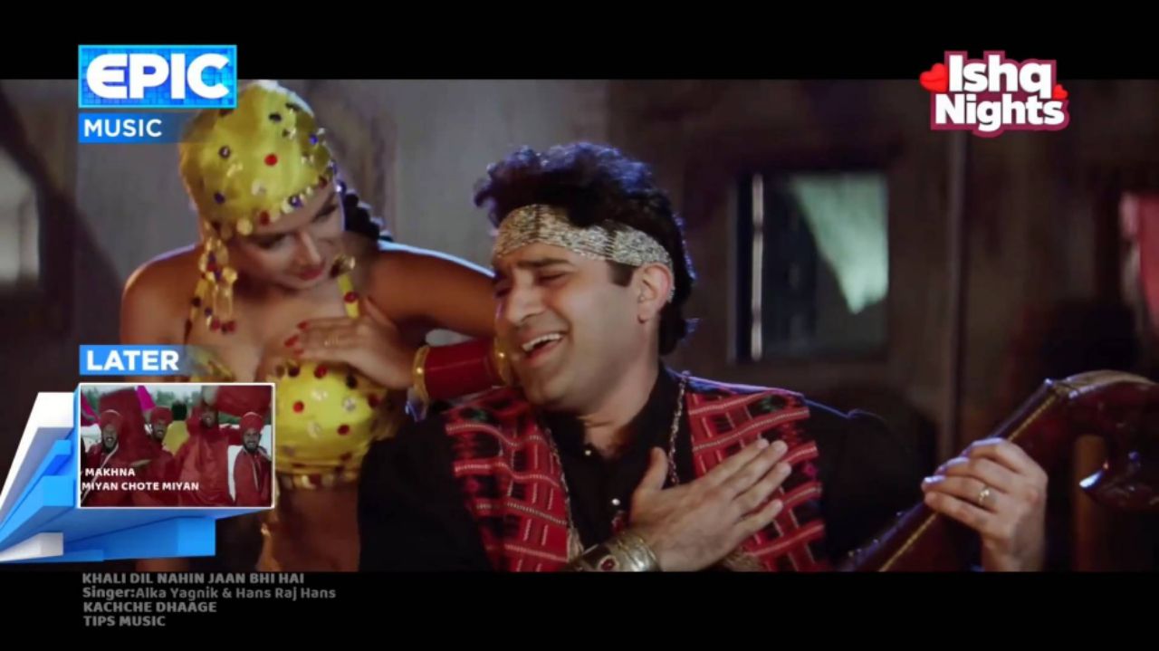 Khali Dil Nahin Jaan Bhi Hai | Kachche Dhaage | Alka & Hans Raj | Epic Music | Ishq Nights |