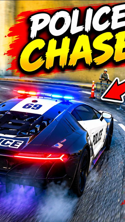 Techno gamer drive police car