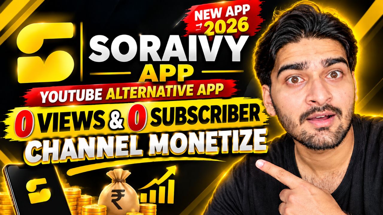Soraivy App Ko Monetize Karke Lakho Kamaye 😱 | YouTube Alternative App| 0 Subscribers Monetization