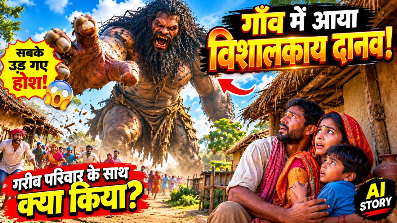 😱🔥 दुनिया के सबसे खतरनाक दानव की गाँव में हुई खौफनाक एंट्री! 😨 देखकर काँप उठे सभी गाँववाले 😲 आख