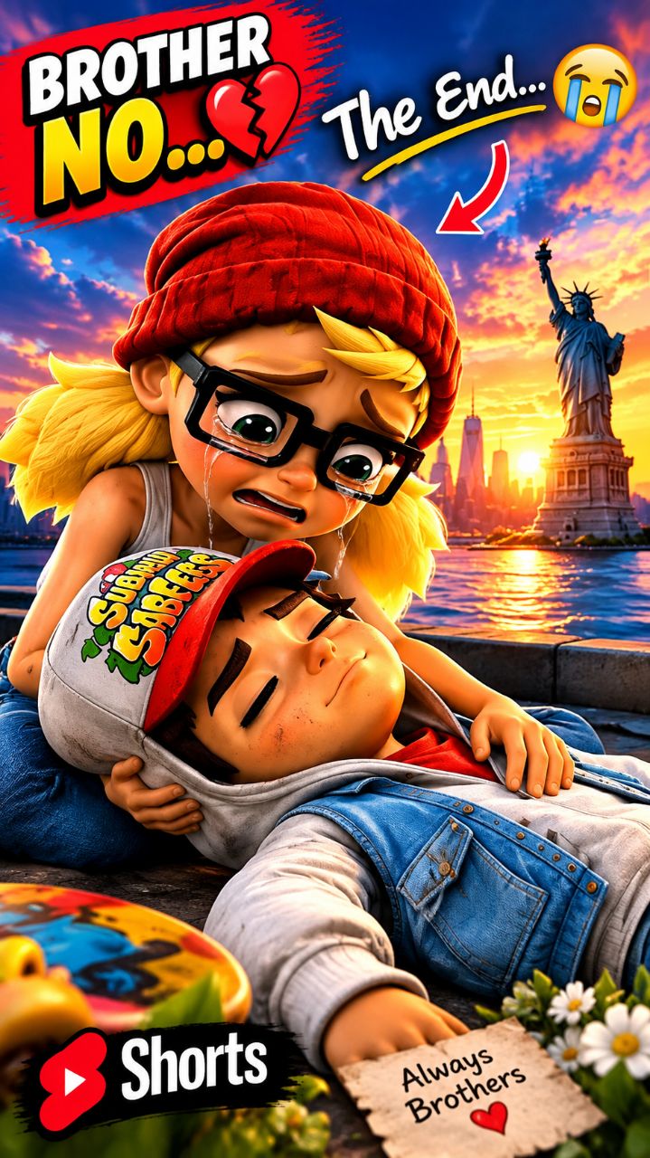😭 Jake Tries to Save His Friend! 💔 | Subway Surfers #shorts
