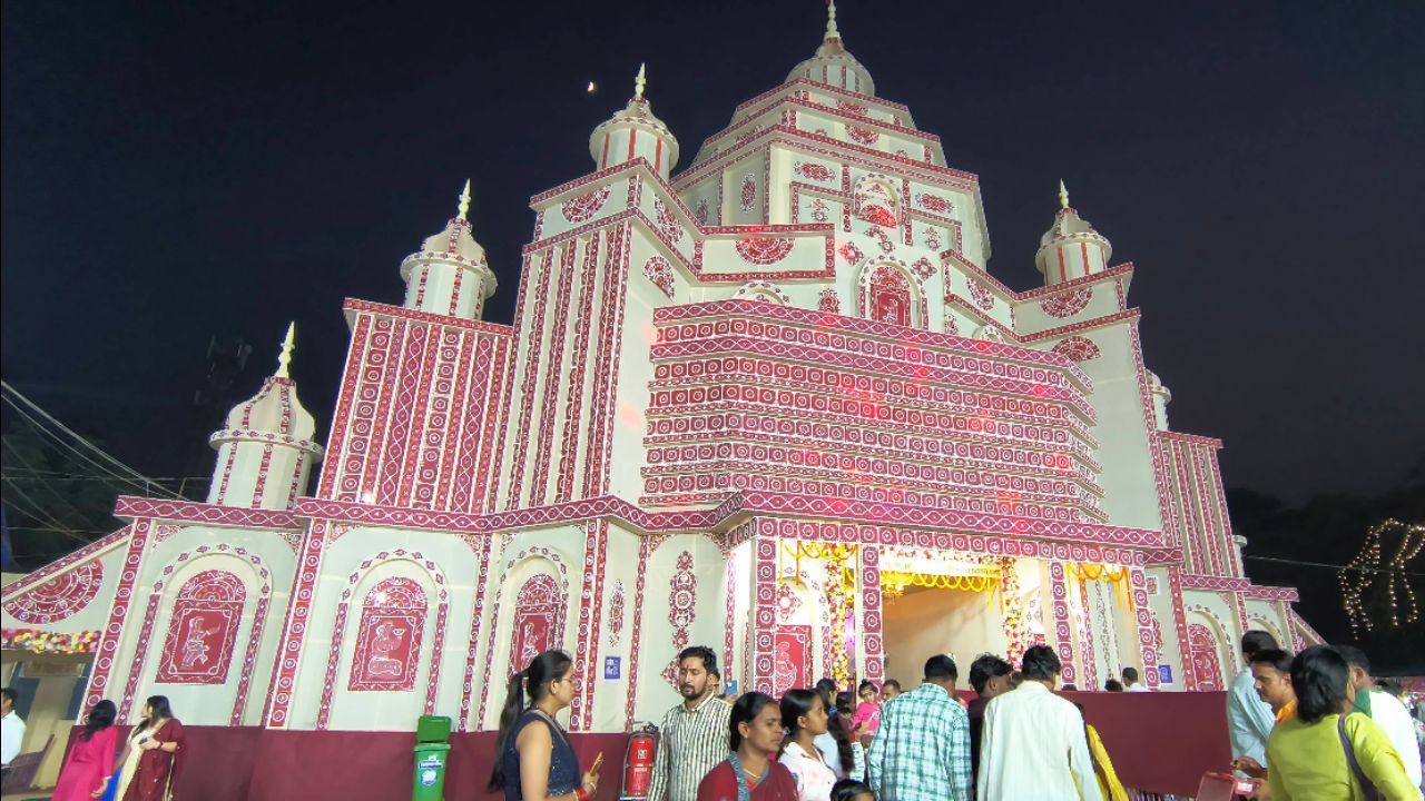 Mata Rani ka pandal barkakana