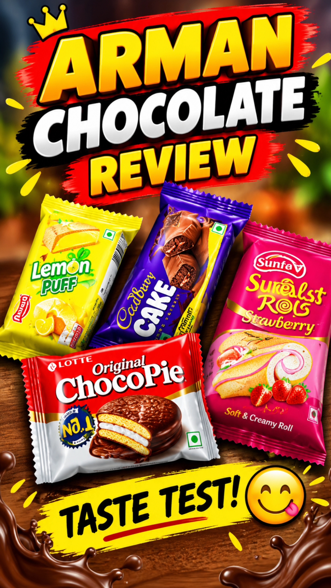 delicious snacks aur chocolate treats! 😋🍫#shorts #cakes #chocopie