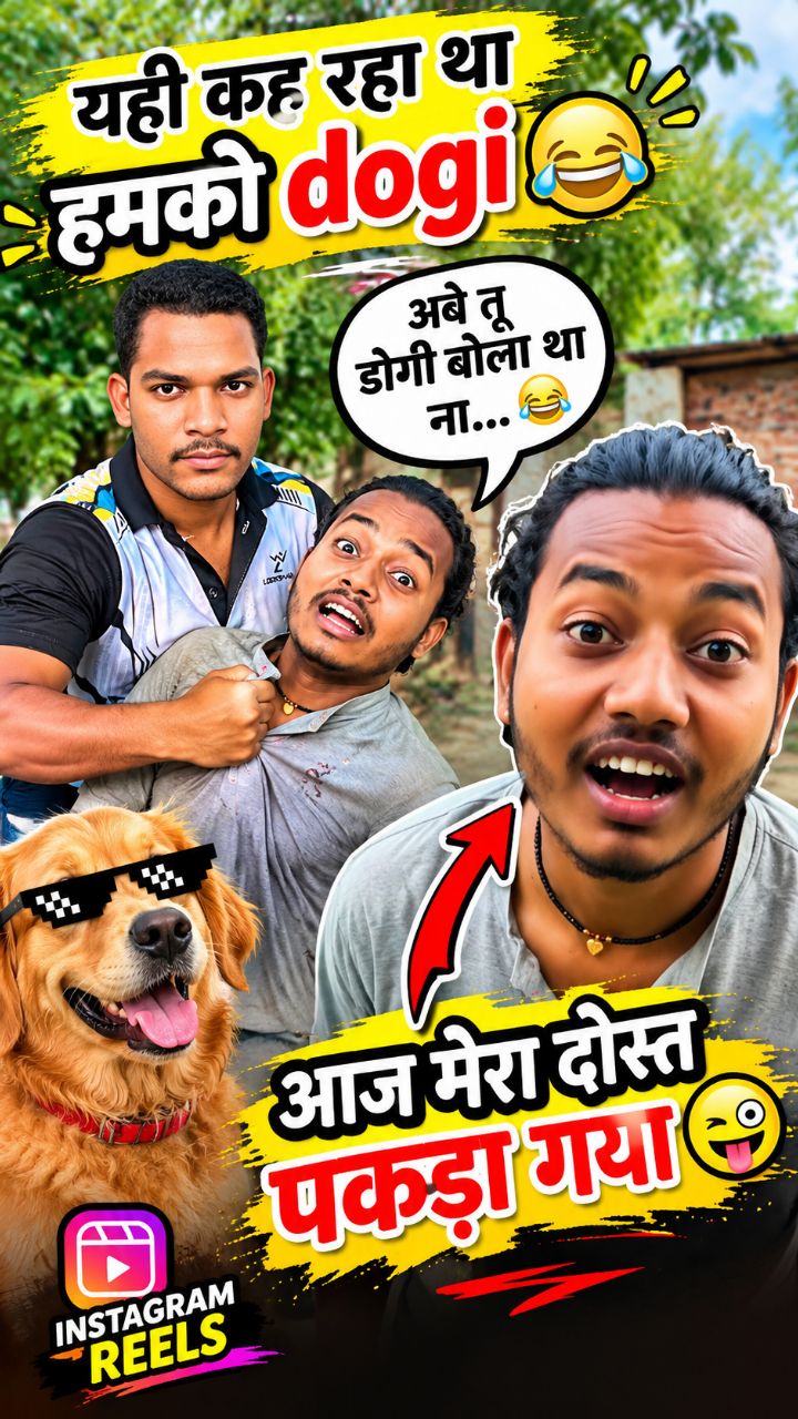 Yahi bol rha tha hamko dogi 🤣😂
