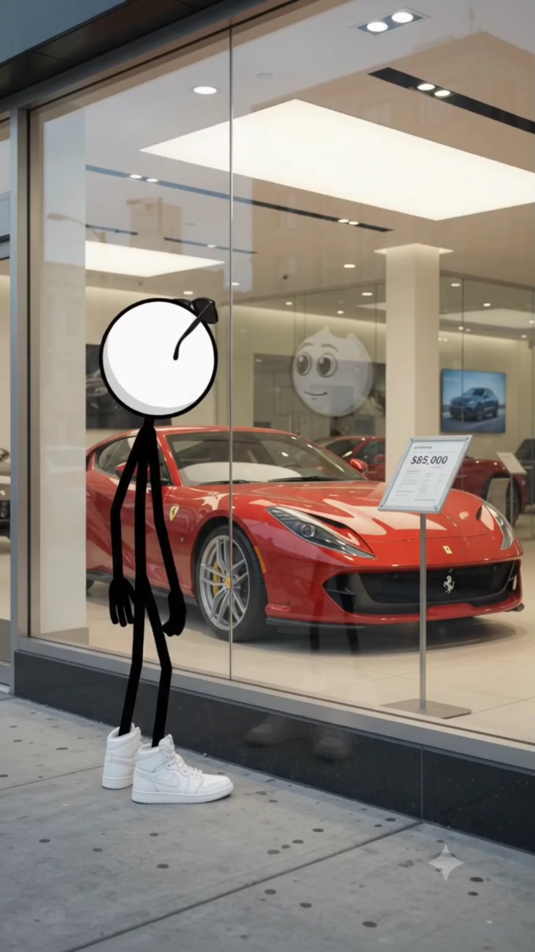 He Bought an $85,000 Car… Now He’s Broke! 😂💸 #Shorts