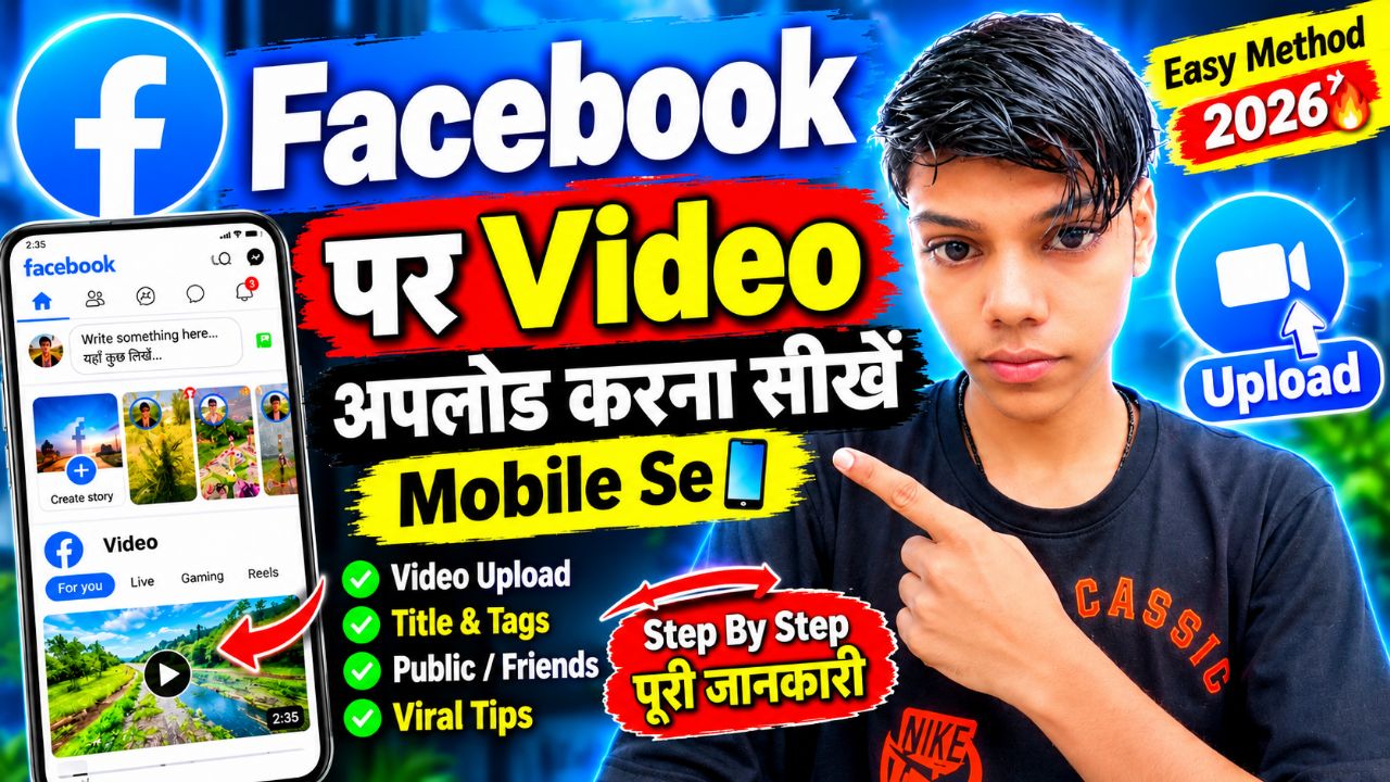 Facebook Par Video Upload Kaise Kare 2026 | Facebook Par Video Upload Karne Ka Sahi Tarika