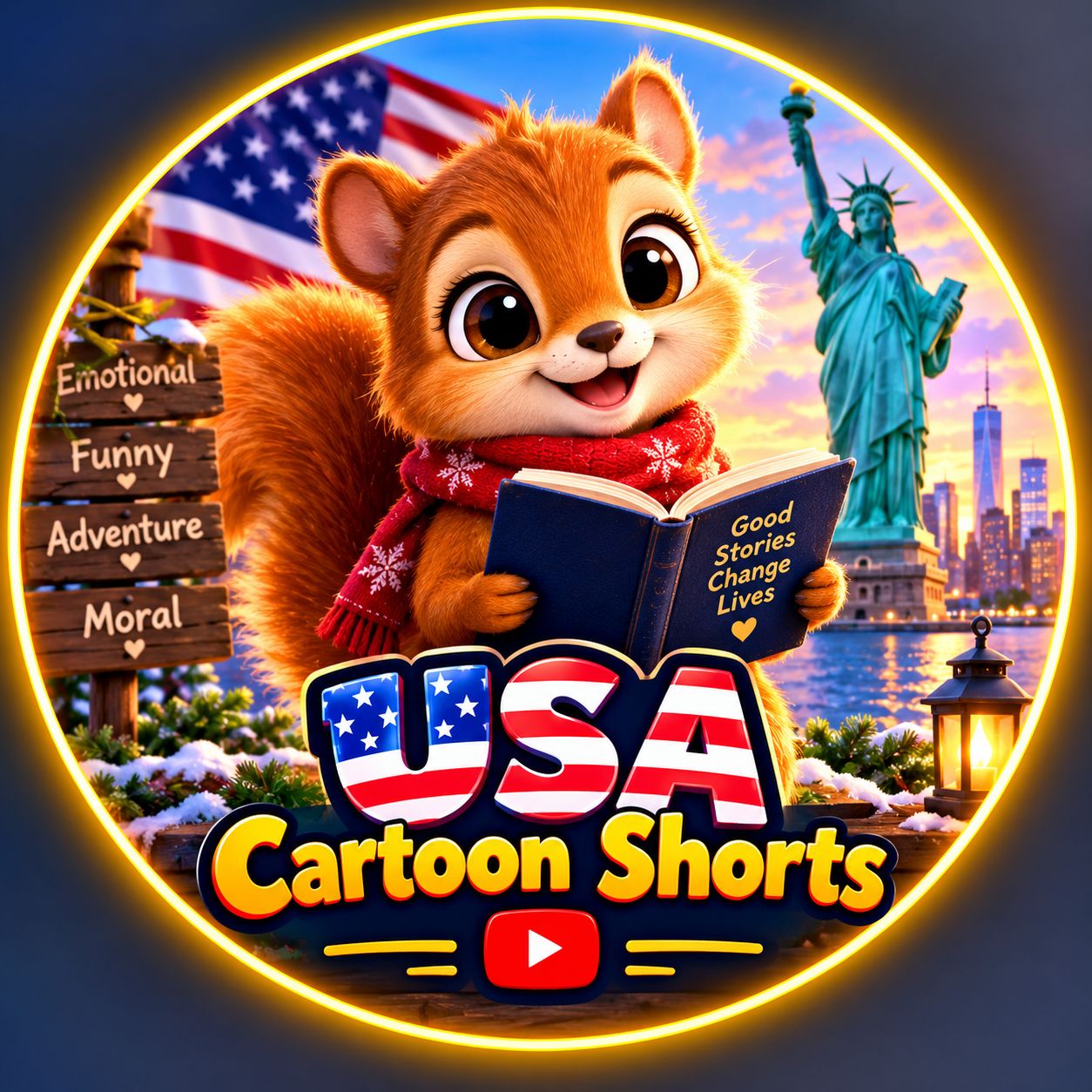 USA cartoon short on Bideo