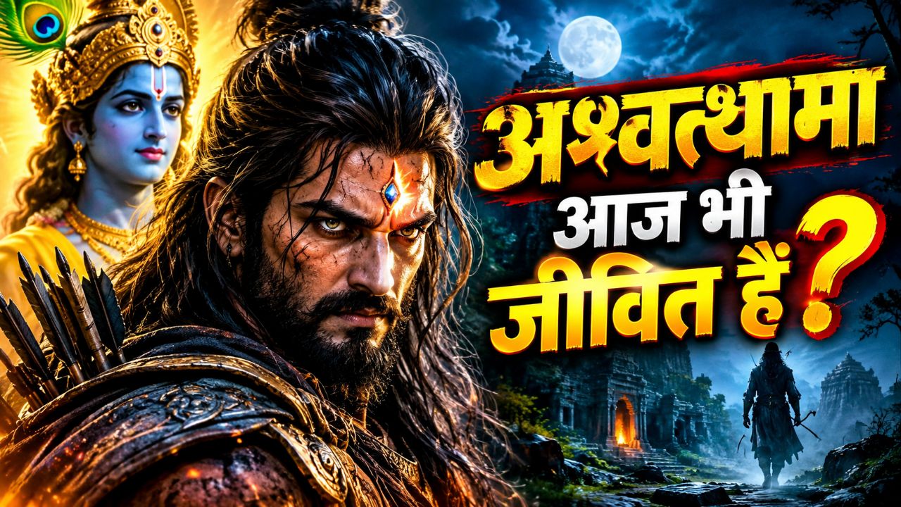 अश्वत्थामा को मिला था भयानक श्राप! 😨 क्या आज भी धरती पर भटक रहे हैं? | Mahabharat Mystery