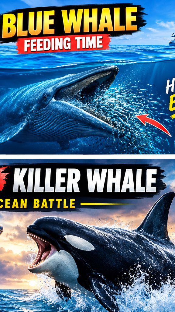 The Giant Blue Whale 🐋 | The Largest Animal on Earth! 🌊 #Shorts
