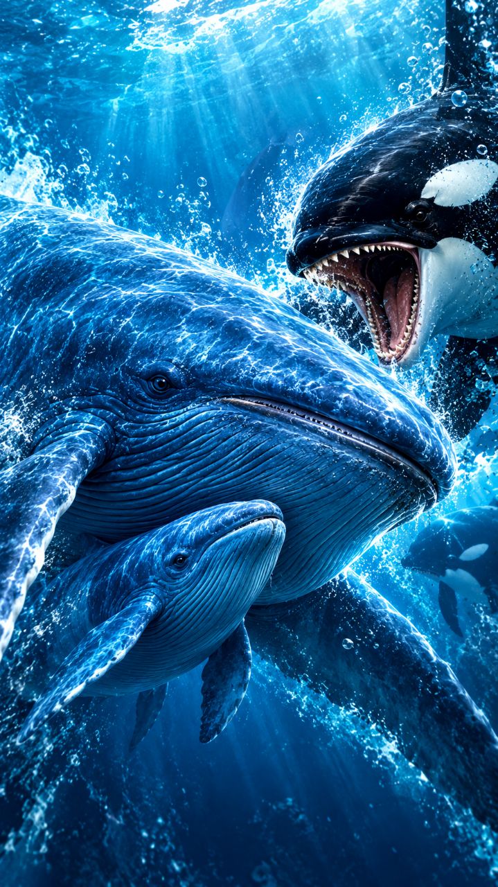 The Giant Blue Whale 🐋 | The Largest Animal on Earth! 🌊 #Shorts