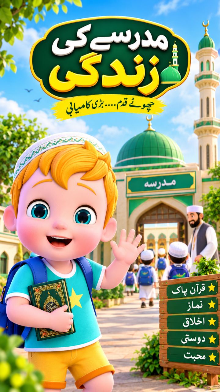 Nano toons Madarsa Life Kids  Boy #ai #nanotoons
