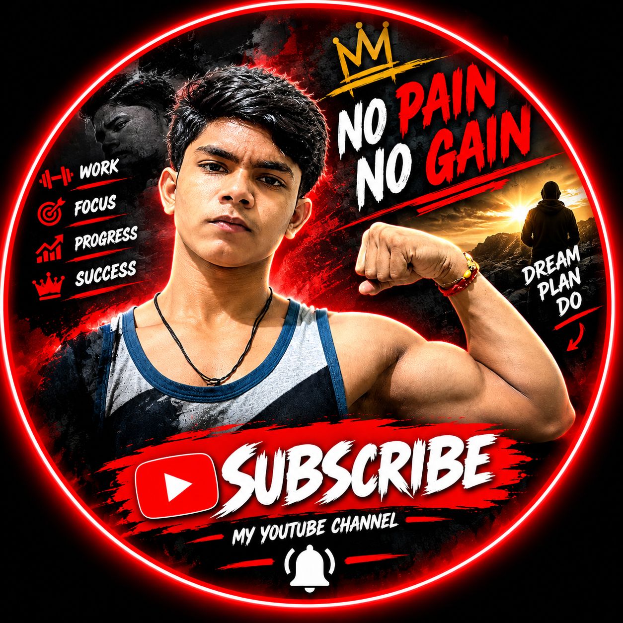Desi_gym_Arush™ on Bideo