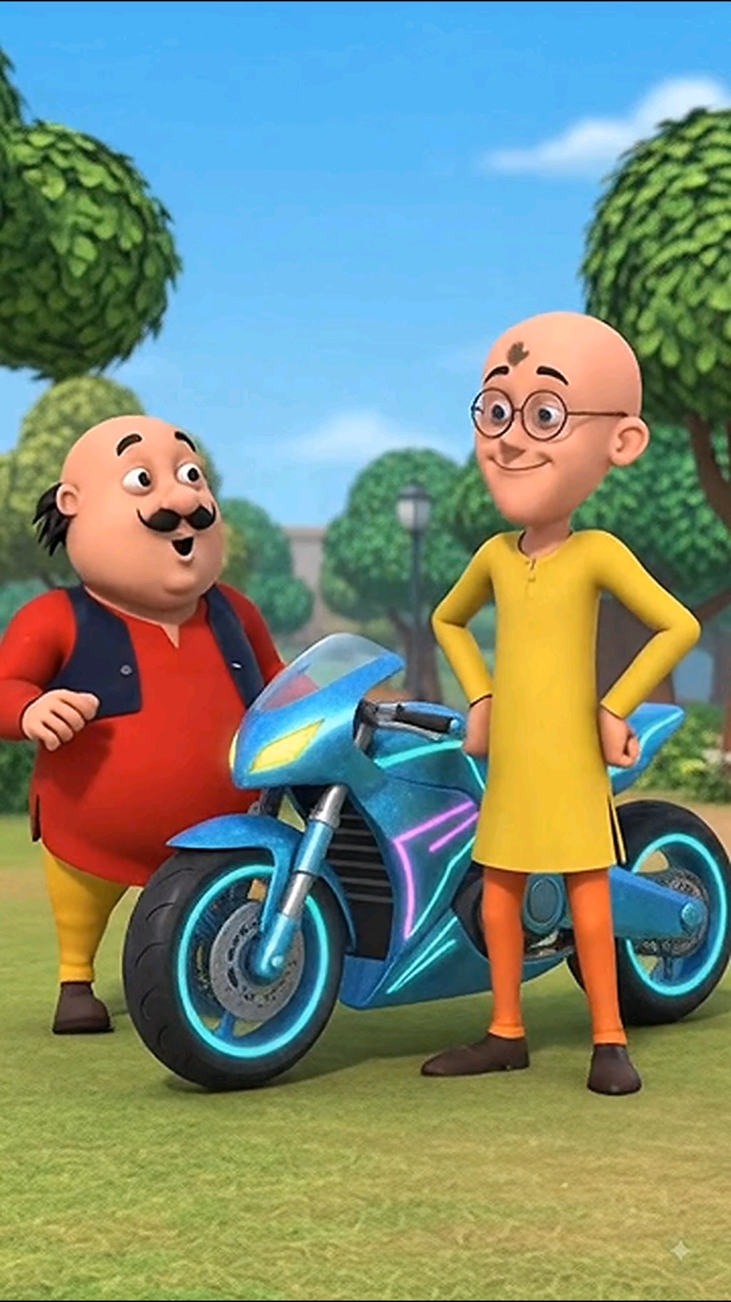 Moto patlu jadui bike 🚲