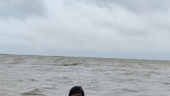 Best view of ganga maa from train in patna #bihar#ganga