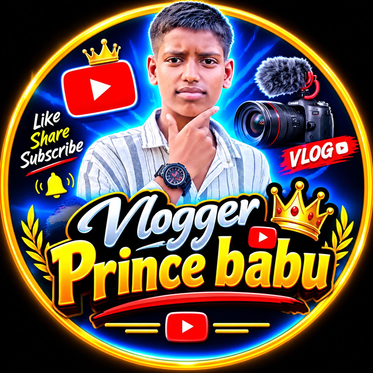 Vloger Prince Babu on Bideo