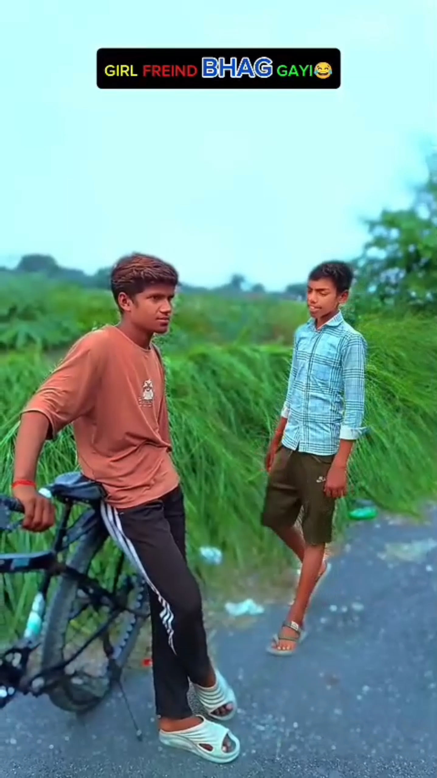 girlfriend bhag gayi🤣 #comedy #trending #trendingshorts #viralshorts #reels #comedyshorts #funny