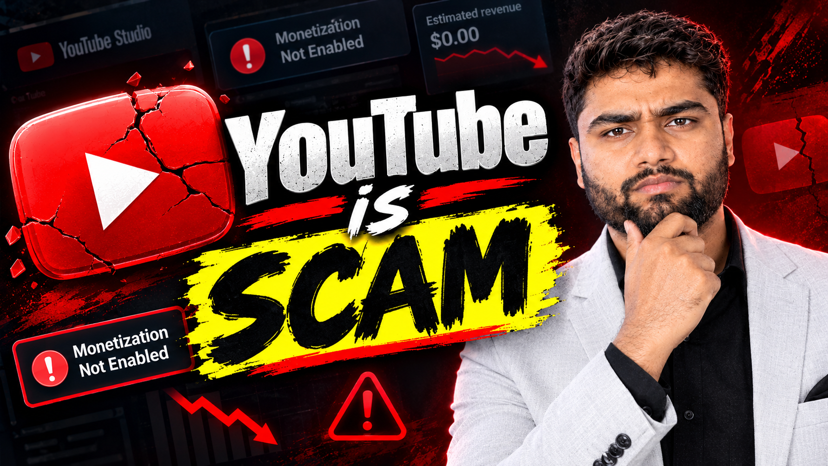 🚨 YouTube Is a SCAM? 😱 4000 Hours का खेल समझो! | हर Creator को देखना चाहिए