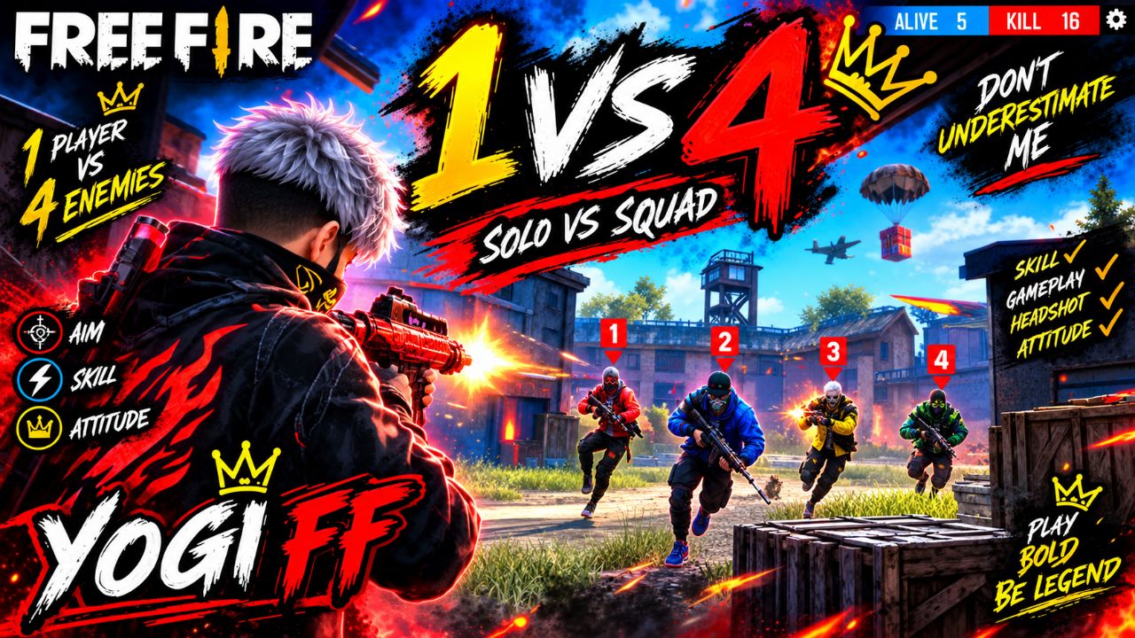 1 vs 4 cluch