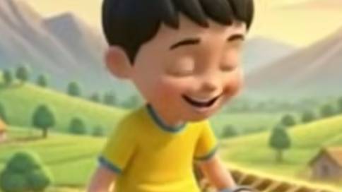 The Magical Flying Bed 🛏️✨ | मोनू की जादुई खाट 😱 | 3D Cartoon Story #Shorts