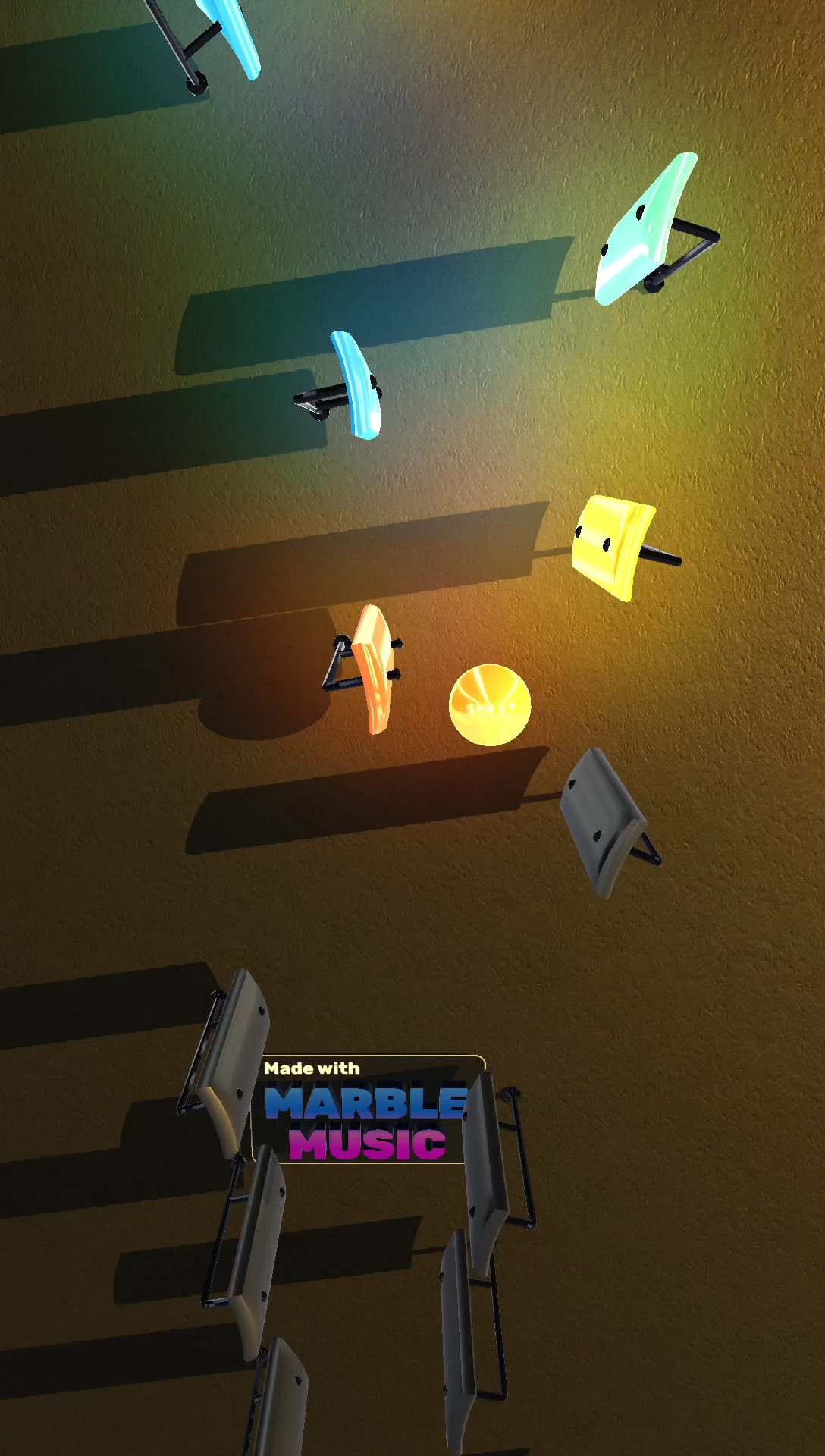Music Marble X Golden Brown #viral