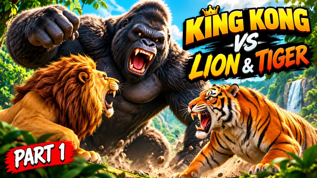 King Kong vs lion