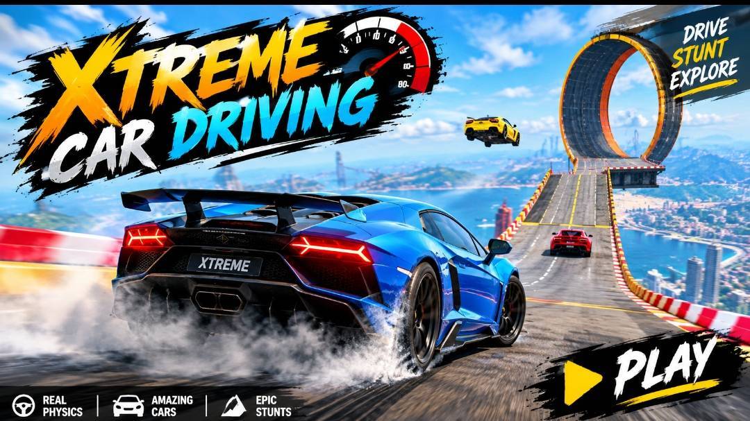 #Xtreme car driving