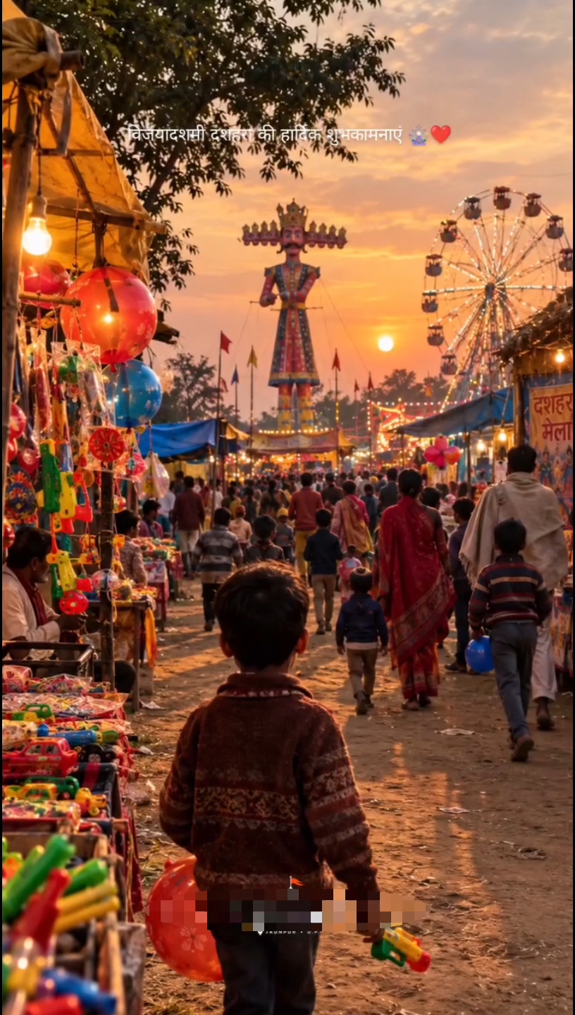 काश! बचपन वाला दशहरा फिर लौट आए ❤️🥹 | वो मेले, वो दोस्त, वो सुनहरे दिन 🎇 #Shorts