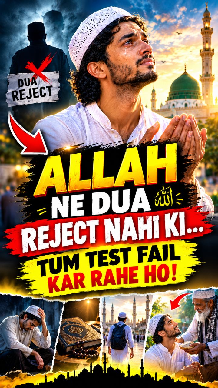Allah Ne Tumhari Dua Reject Nahi Ki | Tumhara Imtihan Hai | Islamic Story | Islamic Motivation