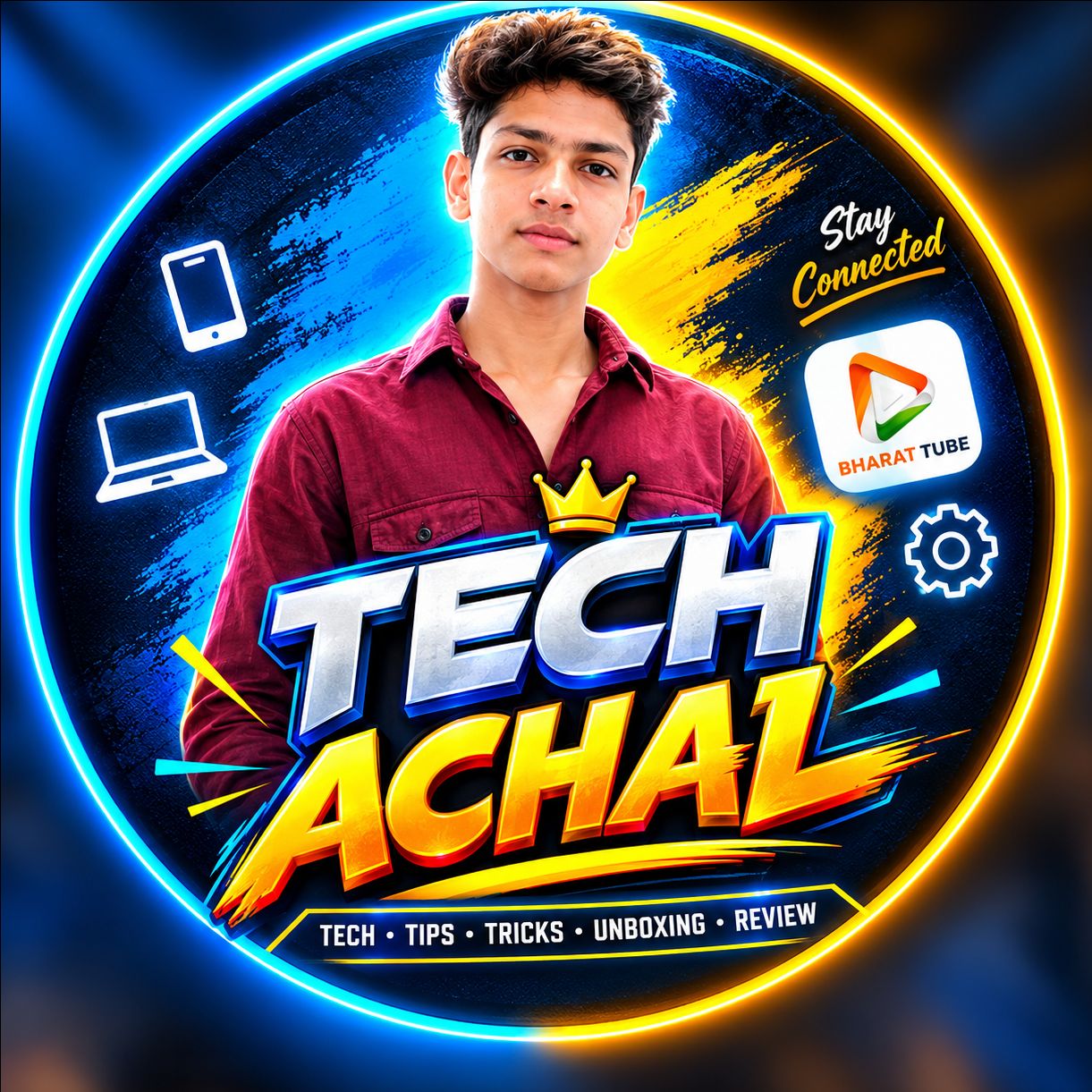 Tech achal on Bideo
