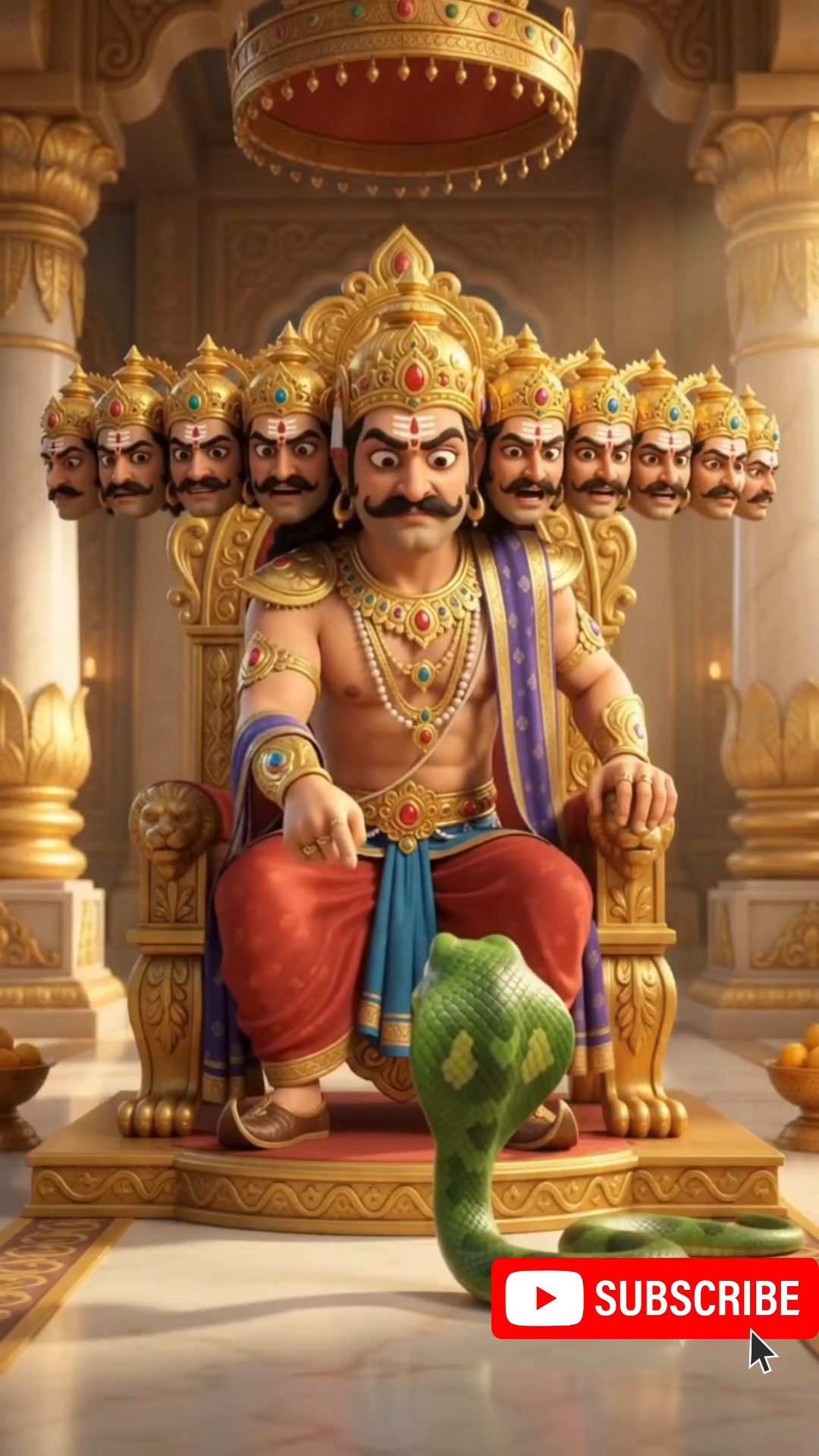 रावण और साँप की मजेदार बातचीत 🤣🐍