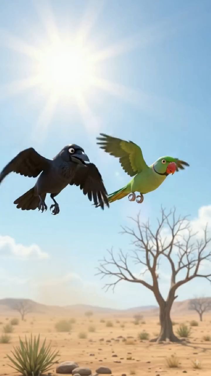 Parrot aur Karo ki kahani