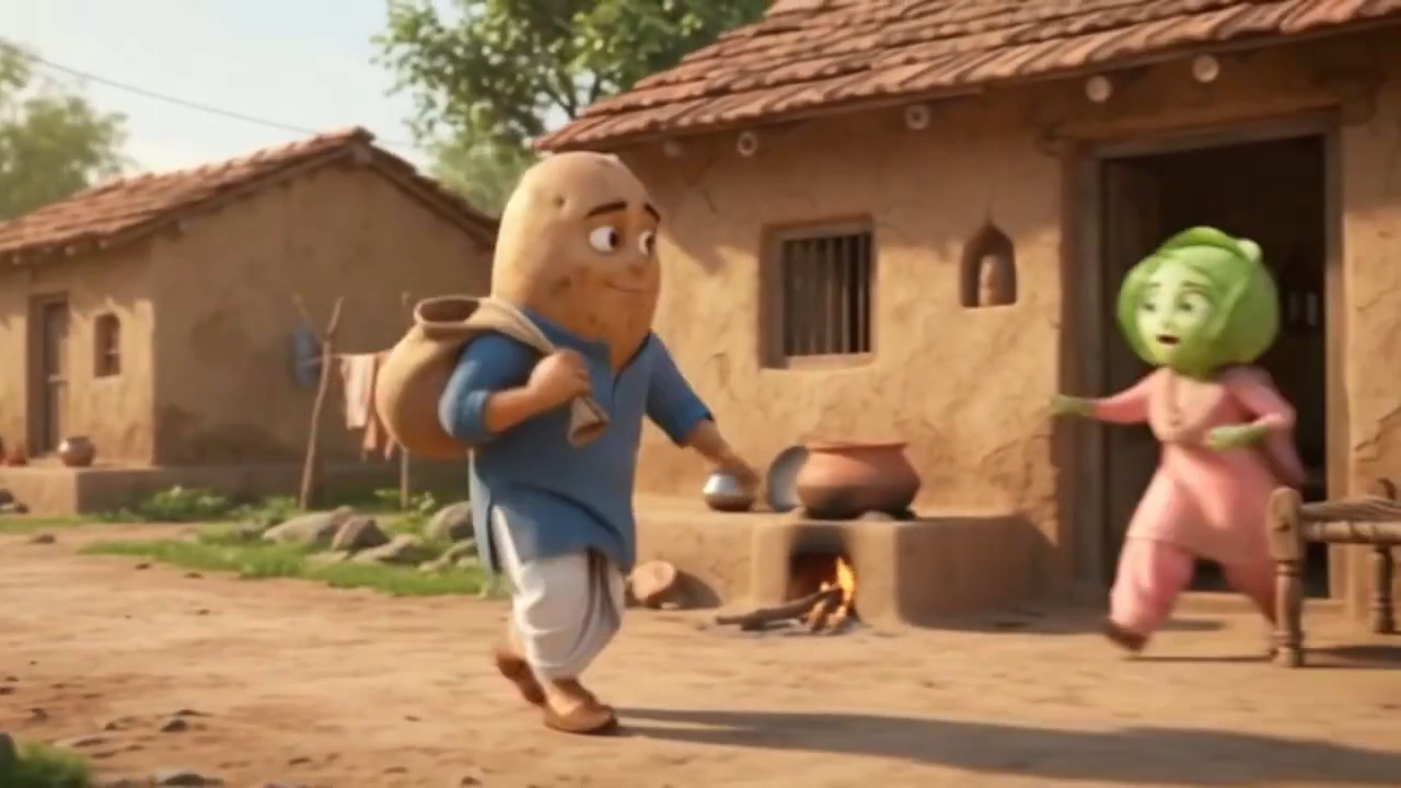 आलू की मुर्गियों को लोमड़ी और टमाटर चुरा ले गए ! Aloo Chicken Farm Story