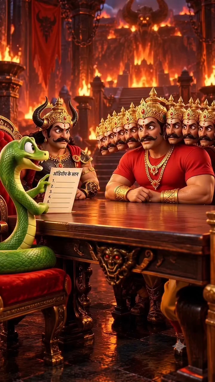 Sanpwa ne pucha Ravan se swal 😜