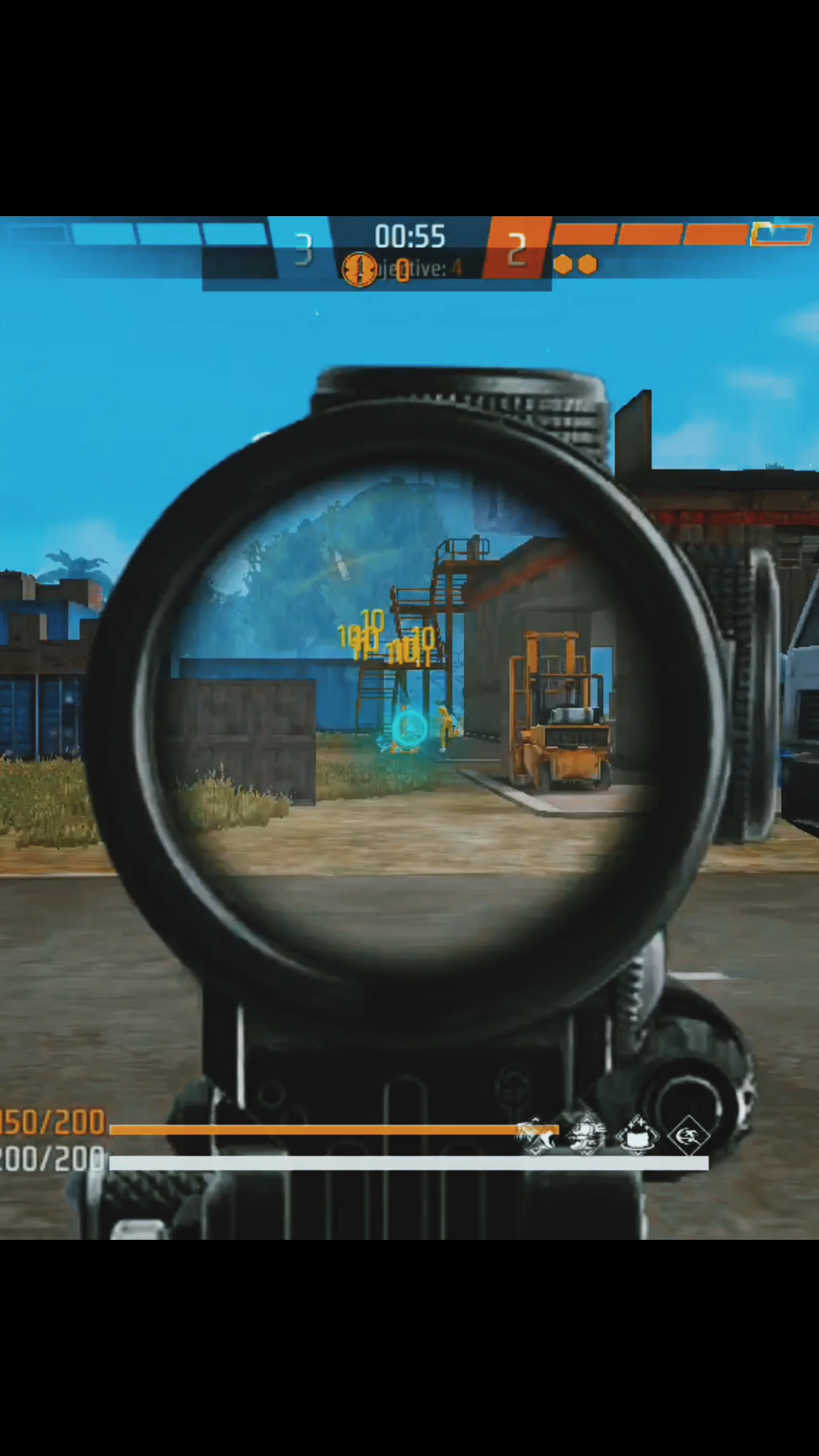 Free Fire Gameplay. | Solo Vs squad | @Bideo