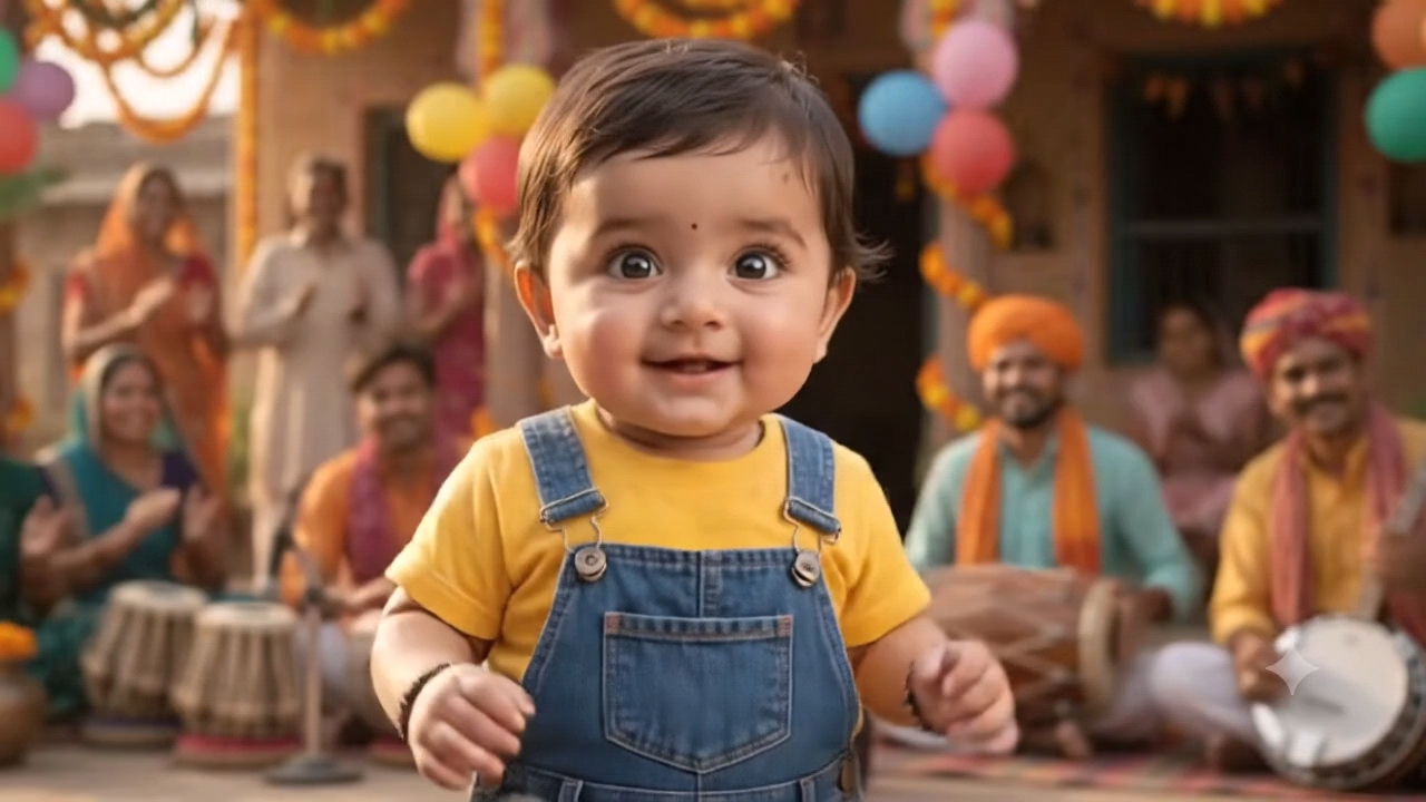 😂 मेरी पैंट में हाथी आया! 🐘👶 बेबी का फनी डांस 🤣 #Shorts