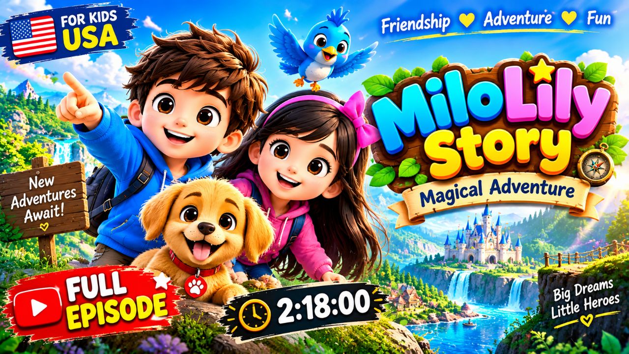 Milo Lily story magic 🪄 adventure