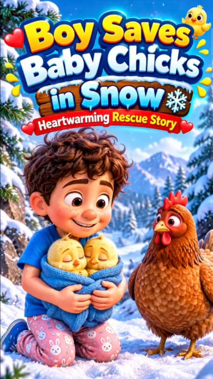 Boy Saves Baby Chicks in Snow|

Heartwarming Rescue Story

#WarmAndCozy

#MotherLove

#Wholesome